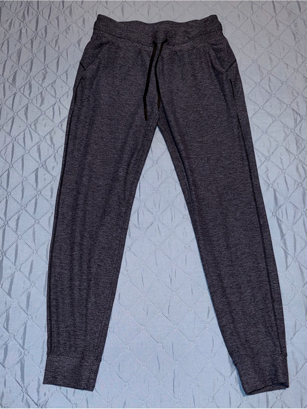 Lululemon Ready To Rulu Pant 29" Heathered Gatsby Blue/Black Women’s Size-8